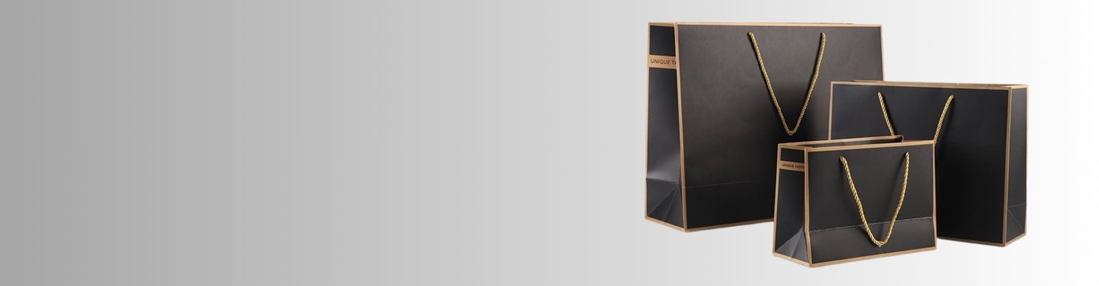 Paper shopping bags-banner