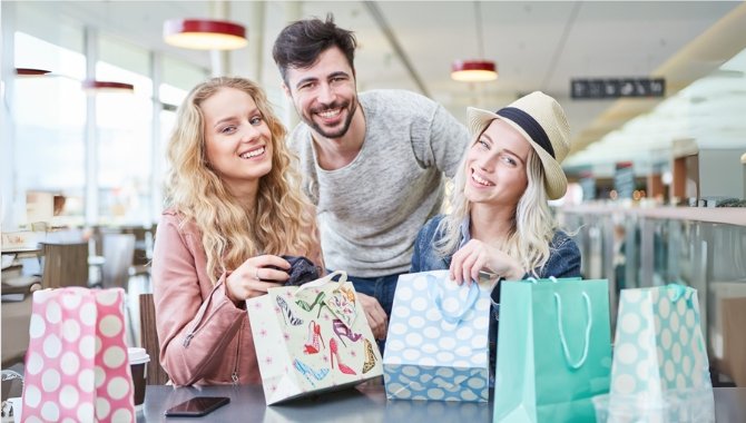 Paper shopping bags content block-1